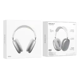 Bluetooth Стерео Гарнітура Borofone BO22 |BT5.3, AUX/TF, 12h, 400 mAh| Сталевий - мініатюра 3