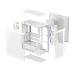 Корпус для ПК Deepcool CG580 4F WH V2 - мініатюра 11