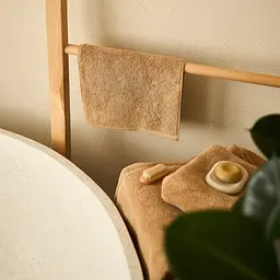 Рушник MBM HOME Теплі дюни 70x140 см світло-бежевий (BT-19 L LIGHT BEIGE) - мініатюра 12