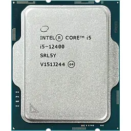 Процесор Intel Core i5 2.5-4.4GHz/18MB TRAY (LGA1700) i5-12400 tray