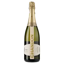 Вино ігристе Chandon Brut, біле, брют, 12,5%, 0,75 л (887718)