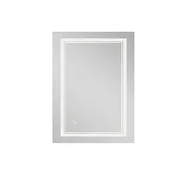 Дзеркало Qtap Cardinal 600x800 з LED-підсвічуванням Touch, з антизапотіванням, з димером температури кольору (3000-6500K) Reverse QT0478C6080 - мініатюра 3