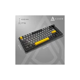 Клавіатура Ajazz AK820 MAX PLUS Daydream Switch RGB Wireless/Bluetooth/USB Black (AK820MAX-DD-BGY) - мініатюра 6