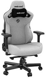 Ігрове крісло Anda Seat Kaiser 3 L Grey (AD12YDC-L-01-G-PV/F) - мініатюра 7
