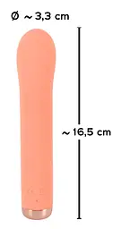 Вібратор Orion Peachy Mini G-Spot 16.5 см помаранчевий - мініатюра 6