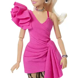 Лялька Barbie “Deluxe Style” колекції “Pink & Black” - асиметрична мінісукня (JJN73) - мініатюра 5