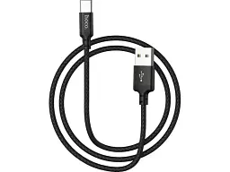 Кабель Hoco X14 Times Speed USB-A to Type-C 1m Black (6957531062868) - мініатюра 2
