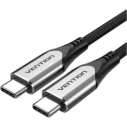 Кабель Vention USB 3.1Type-C M-M,0.5м60W Cotton Braided (TAAHD)
