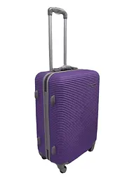 Валіза середня M ABS-пластик Milano bag 004 66×44×28,5см 75л Фіолетовий - мініатюра 2