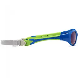Дитячі сонцезахисні окуляри Koolsun Flex 3+ сині з зеленим (KS-FLRS003) - мініатюра 2