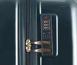 Валіза Semi Line 20 дюймів (S) T5955-1, ABS, 4 колеса, ручна поклажа, синій - мініатюра 8