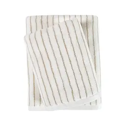 Рушник Lotus Home Готель Premium - Microcotton Stripe Ecru-Kahve 90x150 550 г/м² - мініатюра 3