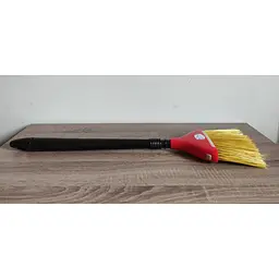 Віник Zambak Plastik №1 пластмасовий зі з'ємною ручкою 15х67 см червоний (ZP-260r) - мініатюра 4