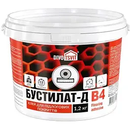 Клей DIVOFIX 1,2кг будівельний "Бустилат-Д" B4