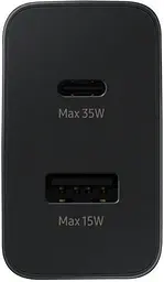 Мережевий зарядний пристрій Samsung Power Adapter Duo 35W Black [EP-TA220NBEGRU] [58587] - мініатюра 3