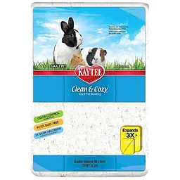 Наповнювач з целюлози Kaytee Clean&Cozy White Клин&Кози Натуральна підстилка для гризунів 28.3 л (995298)