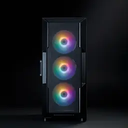 Zalman Корпус I3 Neo V2 без БР, 2xUSB3.0, 1x Type C, 4x120мм RGB, VGA 400мм, LCS ready, TG Side Panel, ATX, чорний - мініатюра 4