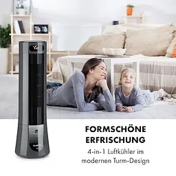 Охолоджувач повітря Klarstein Skyscraper Frost 300 м3/год Антрацит (10035820) - мініатюра 8