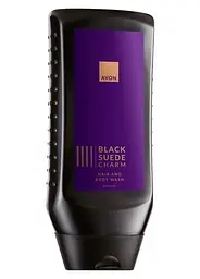 Шампунь-гель для душа Avon Black Suede Charm для нього, 250мл - мініатюра 1