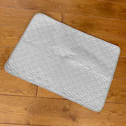 Багаторазова пелюшка для собак Pelushka Light grey 60х80 см - мініатюра 4