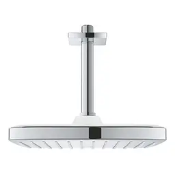 Лійка для верхнього душу з тримачем Grohe Tempesta 250 Cube, Хром