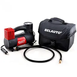 Автомобільний компресор БЕЛАВТО МУРОМЕЦЬ-2 Автостоп манометр / 12v / 14А / 40л / 170Вт / 1 м шланг