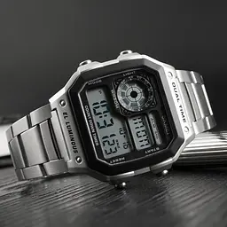 Наручний годинник Skmei 1335 Silver, 1335SI (17124) - мініатюра 3