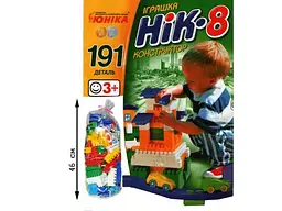 Конструктор Нік-8, Юніка, 191 дет.