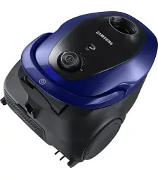 Пилосос Samsung VC07M25H0WB/UK, Blue, 750W, тип збирання суха, мішок, пилозбірник 2.5L, насадки підлога/килим, основна, щілинна - мініатюра 5