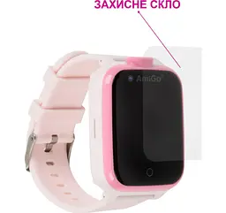 Дитячий смарт-годинник AmiGo GO006 GPS 4G WIFI [Pink] [59326] - мініатюра 2