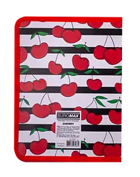 Папка на блискавці Buromax Cherry, В5, червоний (BM.3961-05) - мініатюра 2