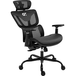 Геймерське крісло GT Racer X-6005 Black [121530] - мініатюра 4