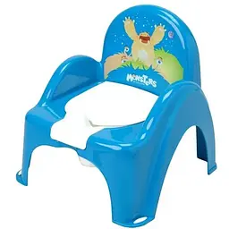 Горщик дитячий Tega Baby з музикою Monsters blue