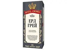 Чай пакетований чорний Royal Crown 2 г "EARL GREY" 25 пакетиків