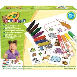 Набір для творчості Crayola, перший набір для малювання, з наклейками (256287.106)