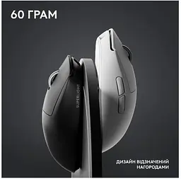 Миша Logitech G Pro X Superlight 2 Lightspeed White (910-006638) - мініатюра 4