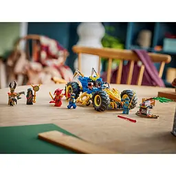 Конструктор LEGO Ninjago Автомобіль-трансформер Джея 387 деталей (71856) - мініатюра 9
