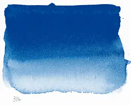 Акварельна фарба Sennelier, полукювета, S2, Французький синій ультрамарин (French Ultramarine Blue) - мініатюра 2