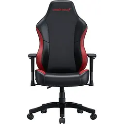 Крісло ігрове Anda Seat Luna Color Size L Black/Red PVC - мініатюра 4