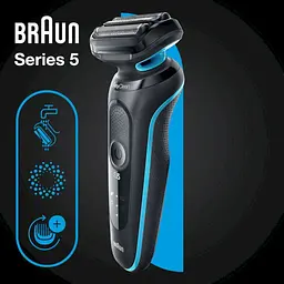 Електробритва Braun Series 5 51-M1000s black/mint (6826900) - мініатюра 5