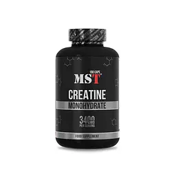 Моногідрат креатину Creatine Monohydrate, 180 капсул MST Nutrition vit0004356