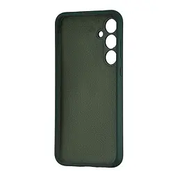 Чохол Silicone Case Samsung A55 (A556) Dark Green - мініатюра 2