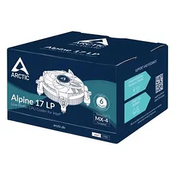 Кулер для процесора Alpine 17 LP, алюміній, 1x88 мм, для Intel 1700 (ACALP00042A) Arctic teh0027848 - мініатюра 5