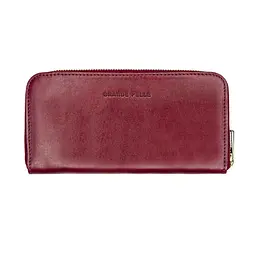 Шкіряний гаманець GRANDE PELLE 20х10.5х2.5 см acs0029304