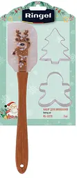 Набір для випікання Ringel Merry Christmas 3 предмети (лопатка, 2 форми) (RG-10220) - мініатюра 2