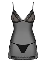 Комплект білизни Obsessive 862-CHE-1 L/XL чорний - мініатюра 3