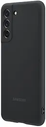 Оригінальний силіконовий чохол для Samsung Galaxy S21 FE (G990) Silicone Cover Black EF-PG990TBEGRU - мініатюра 2