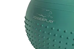 М'яч для фітнесу Power Play 4003 65 см, Green із насосом - мініатюра 2