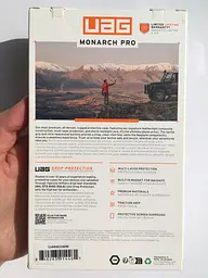Чохол протиударний UAG Monarch Pro MagSafe (Original) для iPhone 16 Pro (6.3") Titanium 114456113636 - мініатюра 4