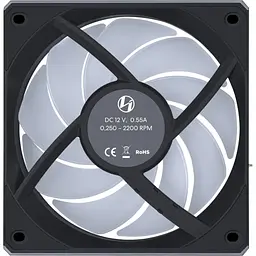 Кулер до корпусу Lian Li Uni Fan CL WIRELESS 120-3, Black (G99.12CL1W3B.00) - мініатюра 4